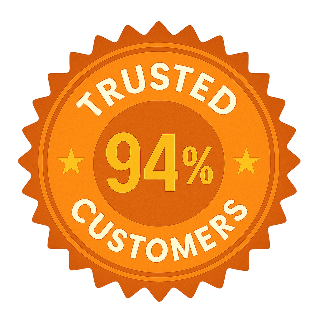 94% Trust Badge